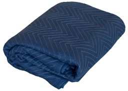 A removal blanket with a chevron pattern.